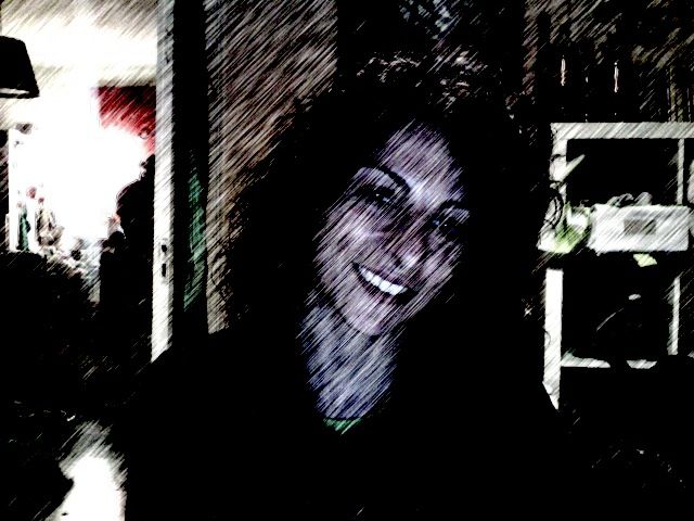 Autorretrato de Roser Amills contenta, noviembre de 2008