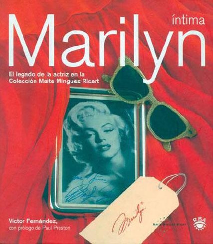 Portada del libro Marilyn íntima, de Víctor Fernández (RBA Libros, 2006)