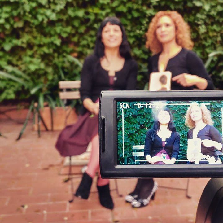 Roser Amills a 25tv, amb alicia g escribano