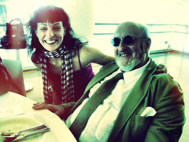 Roser Amills Con Alvaro Pombo