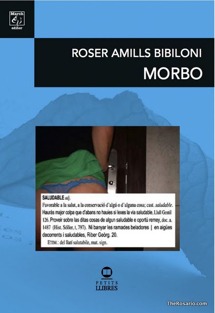 Cubierta de Morbo, el libro de poemas de Roser Amills (March Editor)