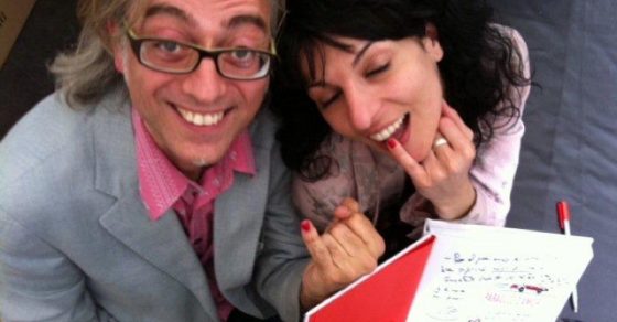 Firmas en El Corte Inglés de Sabadell y Can Dragó de Víctor Amela y Roser Amills 2 Roser Amills y Victor Amela Paraules d'amor