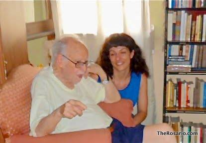 Roser Amills Con Cristobal Serra