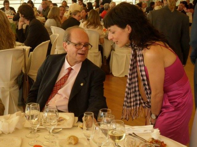 Roser Amills Con Pere Gimferrer 2