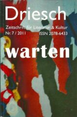 portada de la revista driesch con poemas traducidos al aleman de Roser Amills