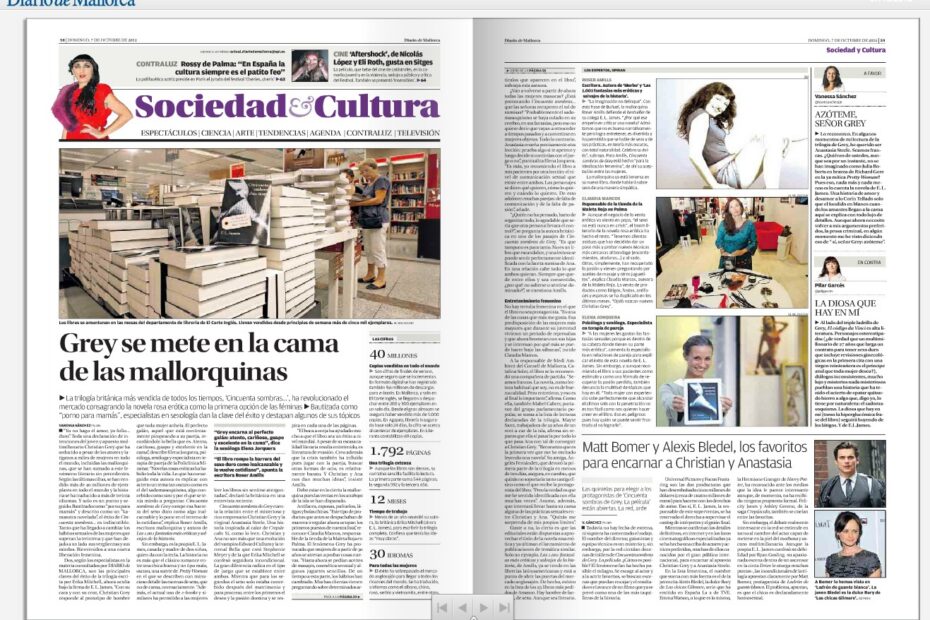 Diario de Mallorca | Grey se mete en la cama de las mallorquinas