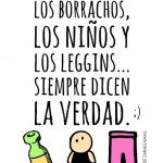 chiste niños leggins borrachos verdad