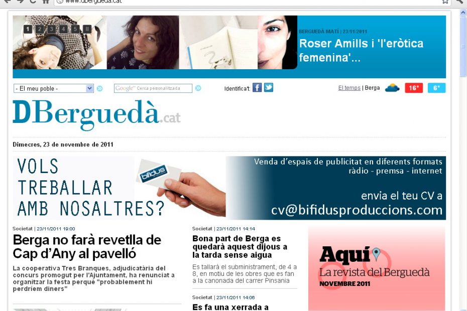 Entrevista A Roser Amills Radio Bergueda