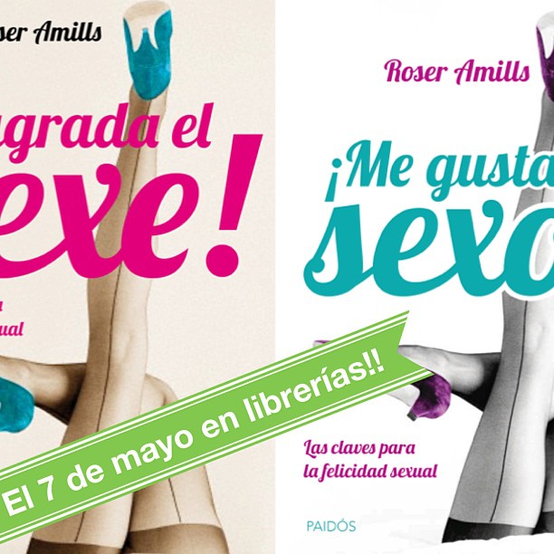 Portadas de M'agrada el sexe y Me gusta el sexo con el lema «7 de mayo»