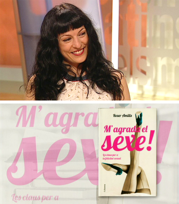 Roser Amills a la vestiteca de TV3 3