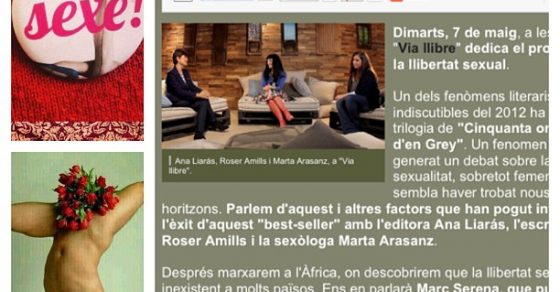 roser amills al canal 33 programa via llibre
