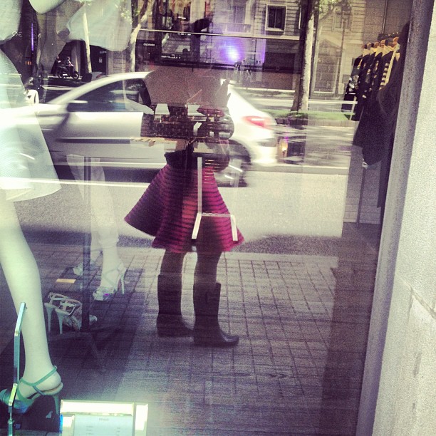 roser amills falda efecto limon