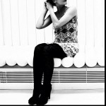 Roser Amills retrato BN de Ana Coello