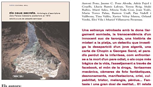 Antologia Els caus secrets