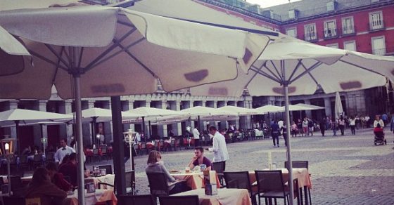 Plaza Mayor De Madrid Feria Del Libro