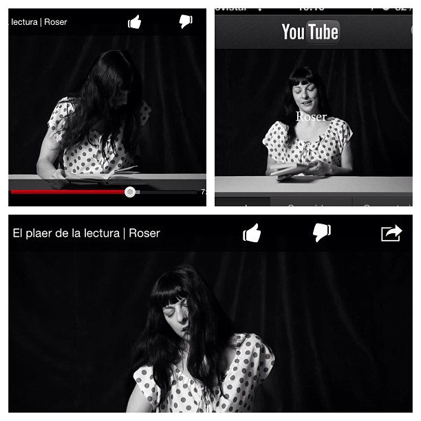 Roser Amills Video Performance El Plaer De La Lectura