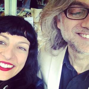 roser amills y victor amela en la feria del libro de madrid 2013