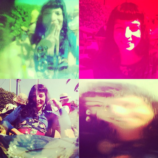 Roser Amills Collage Fotos De Colores Por Victor Amela Cristales