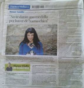 roser amills diario de mallorca julio 2013 entrevista diario