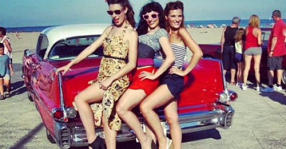 Roser Amills Fotografiada Concurso De Pinups En Torredembarra 2013 4