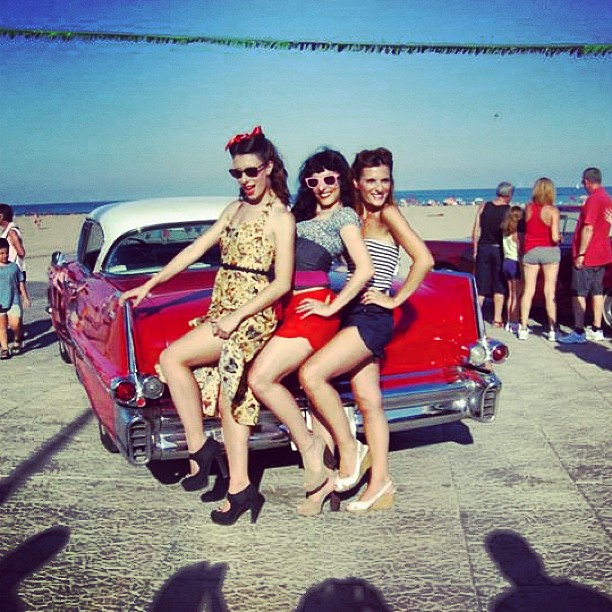 Roser Amills Fotografiada Concurso De Pinups En Torredembarra 2013 4