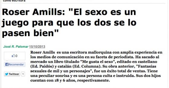 entrevista a roser amills en ocio critico