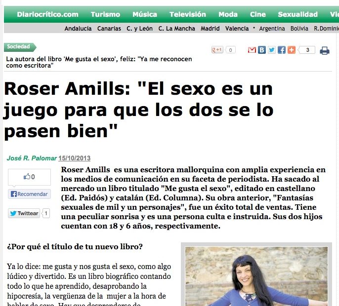 entrevista a roser amills en ocio critico
