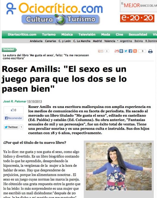 entrevista a roser amills en ociocritico