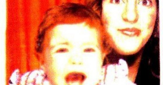 Roser Amills de niña con su madre catalina Bibiloni Pou