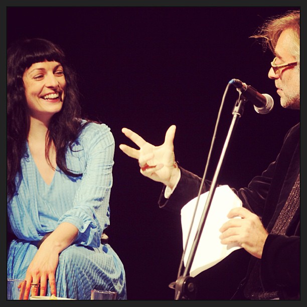 Victor Amela i Roser Amills a l'antic teatre