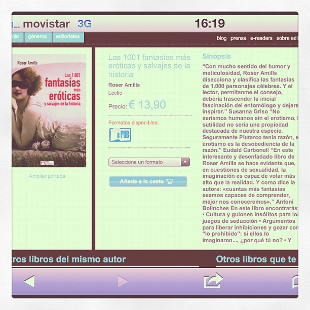 1001 Fantasias Eroticas De Roser Amills Resena Del Libro