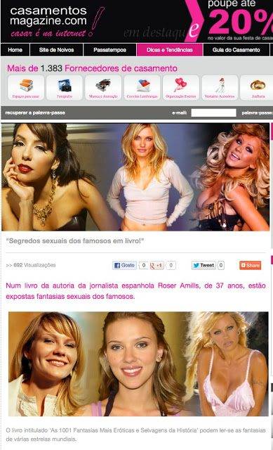 casamentos magazine fantasias eroticas de roser amills