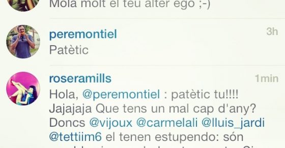 conversacion instagram roser amills