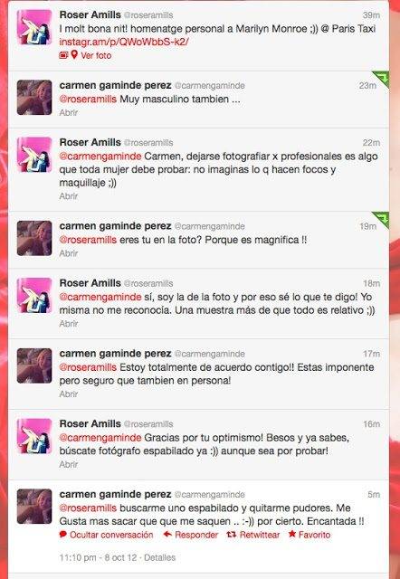 Conversacion Roser Amills Poemario Morbo Twitter