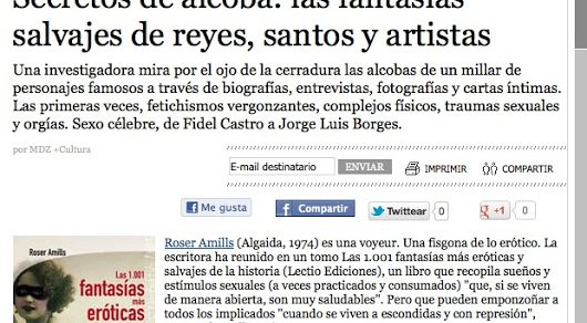 diario cultura mendoza fantasias eroticas de roser amills