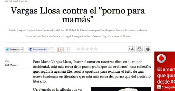 excelsior entrevista a roser amills vargas llosa