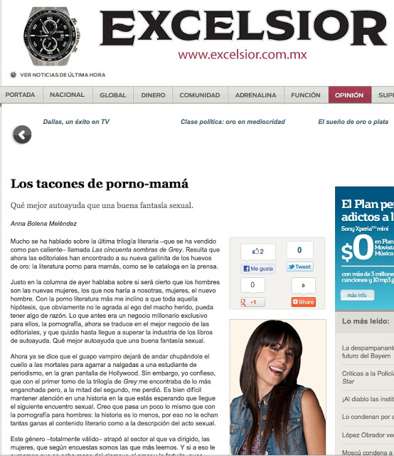 Excelsior Resena Y Entrevista A Roser Amills