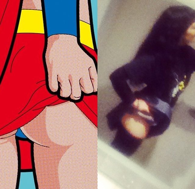 ilustracion de super woman roser amills