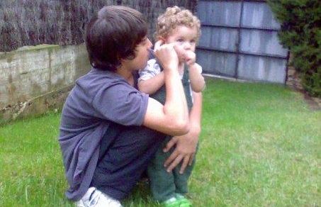 Marcel y Juan, hijos de la escritora Roser Amills