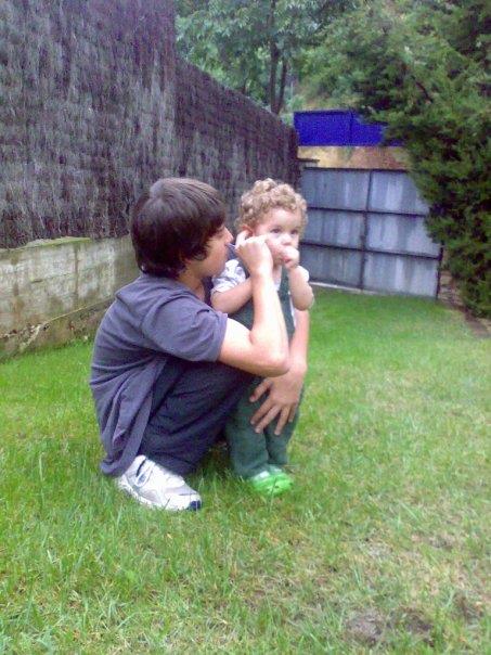 Marcel y Juan, hijos de la escritora Roser Amills