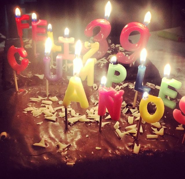 Pastel De Fiesta Del 39 Cumpleanos De Roser Amills