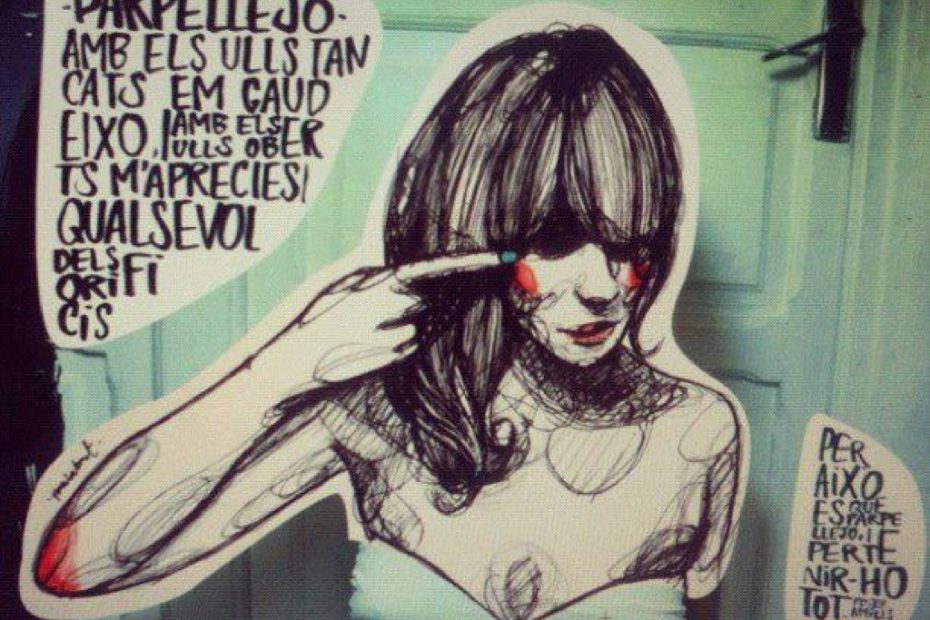 paula bonet ilustra poema de roser amills