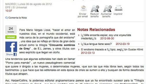 Resena El Universal De Mexico 1001 Fantasias Roser Amills