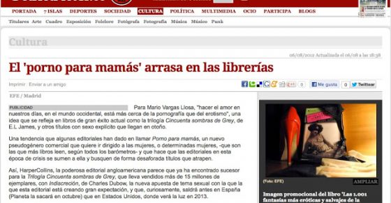 Resena En Canarias Del Libro De Roser Amills 1001 Fantasias Eroticas