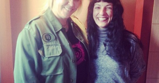 Roser Amills con Megan Maxwell