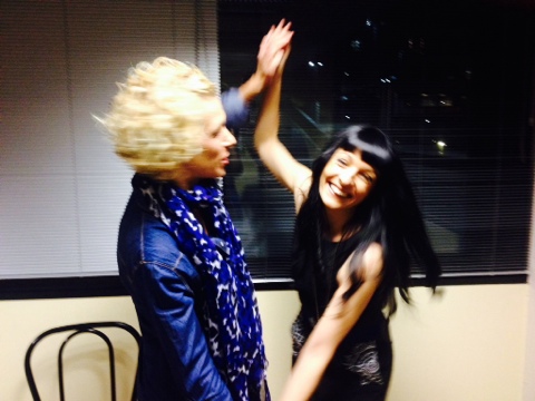 Roser Amills i Mabel marti a Vespre a La 2 RTVE