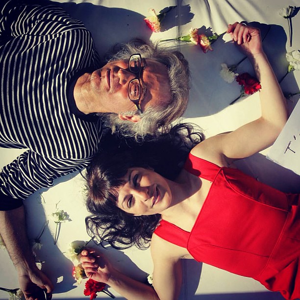 Roser Amills i Victor Amela, sessio de fotos Paraules d'amor de jordi play