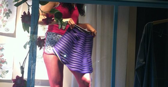 Roser Amills pinup Escaparate de la mallorquina