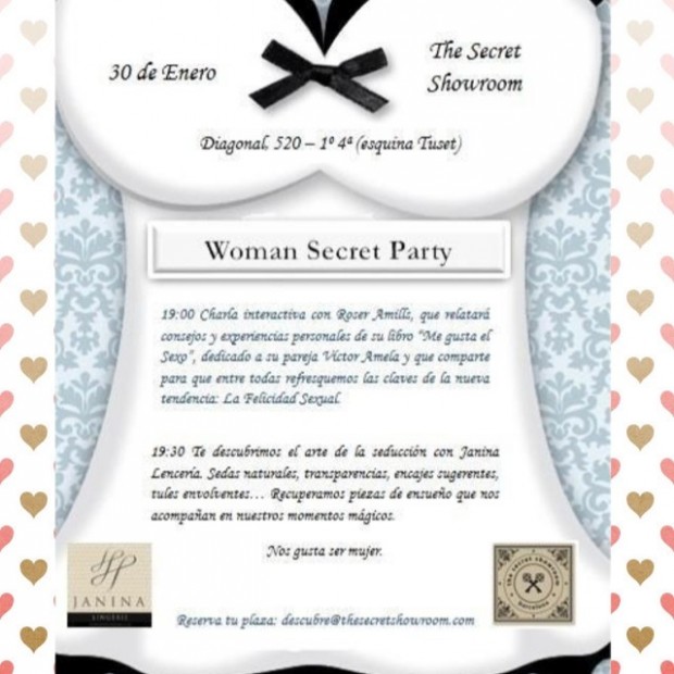 the secret showroom woman secret party roser amills