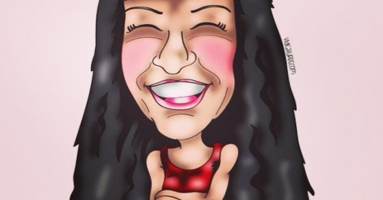 Caricatura De Roser Amills Obra De Vidicatures